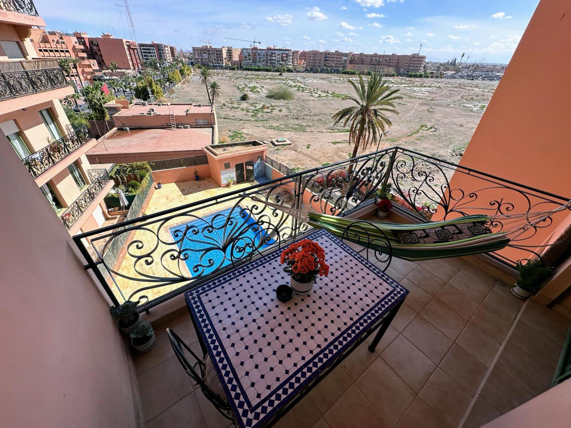 Majorelle House Vicino Ai Giardini Vista Splendida Διαμέρισμα Μαρακές Εξωτερικό φωτογραφία